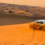 Desert Safari Abu Dhabi Dune Bashing in Golden Sand Dunes